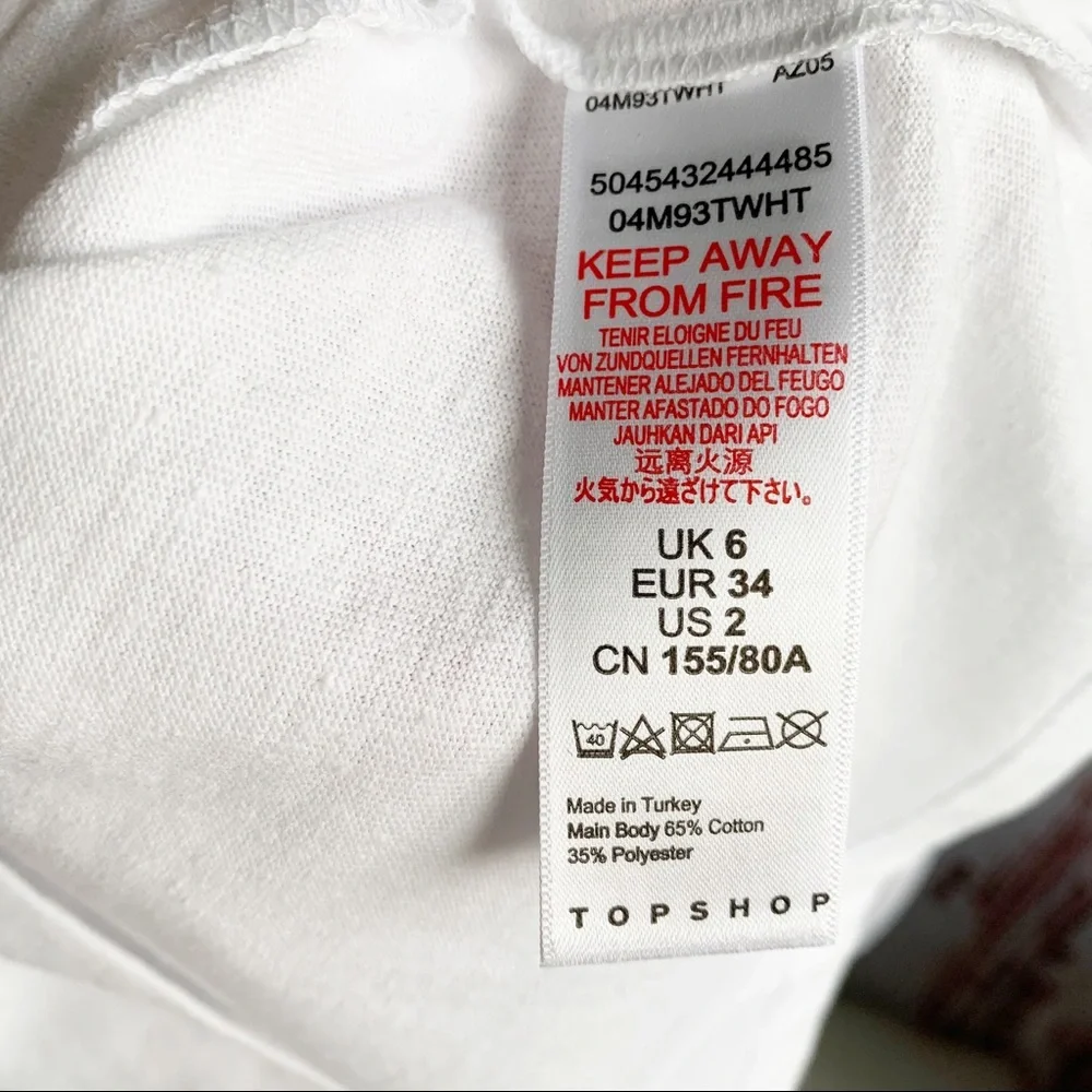 TOPSHOP 2nd Life Movement Skater Long Sleeve Tee - Picture 5 of 5